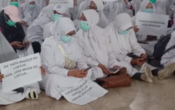 Tenaga Medis Aceh Geruduk Kantor Gubernur: Jasa Medis Tak Dibayar, Keadilan Dipertanyakan