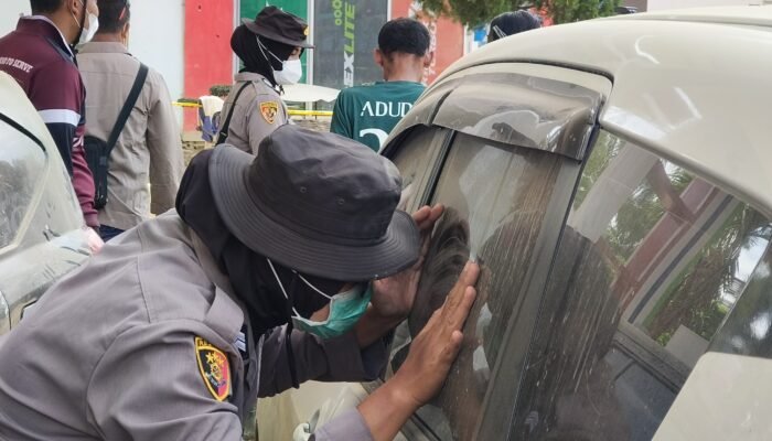 Polisi Periksa Mobil Terparkir di Aceh Tamiang Usai Heboh Isu Mayat dalam Mobil