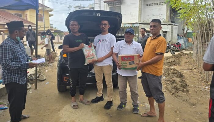 SPS Aceh Salurkan Bantuan untuk Korban Banjir di Pidie Jaya