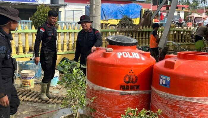 Polda Aceh Bangun Puluhan Sumur Bor untuk Warga Terdampak Bencana di Tamiang