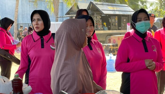 Ketua Bhayangkari Daerah Aceh Salurkan Bantuan untuk Korban Banjir di Pidie Jaya