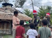 Menyambut Natal 2025, Satgas Yonif 112/DJ Tebar Kasih dan Kedamaian di Puncak Jaya