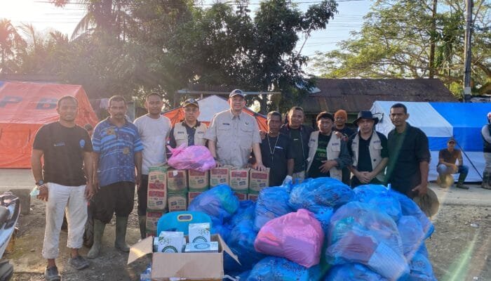 Kepala BNNP Aceh Kunjungi Aceh Tamiang dan Salurkan Bantuan Kemanusiaan