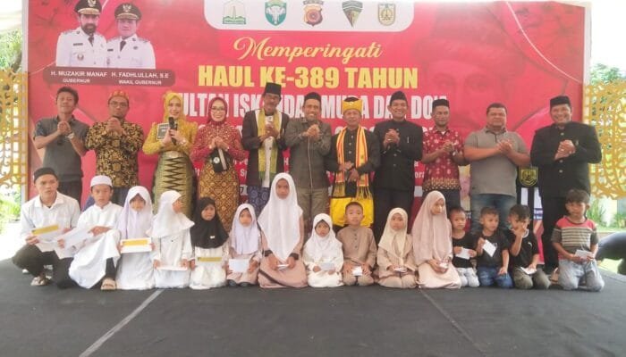 Haul ke-389 Sultan Iskandar Muda, Satgas PPA Panjatkan Doa Bersama untuk Korban Banjir Bandang Aceh