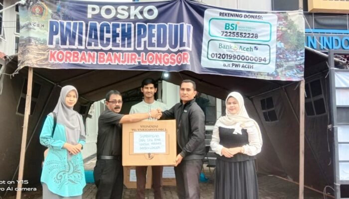 PWI Aceh Distribusikan Bantuan untuk Wartawan Nagan Raya dan Singkil