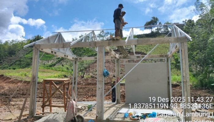 BNPB Percepat Pembangunan Hunian Tetap bagi Korban Bencana di Tapanuli Utara