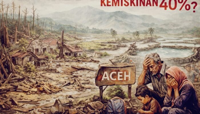 Ancaman Lonjakan Kemiskinan Mengintai Aceh, Dampak Bencana Berpotensi Picu Krisis Sosial Ekonomi