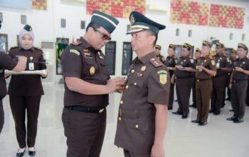 Kajati Aceh Lantik Kardono sebagai Kajari Aceh Barat Daya