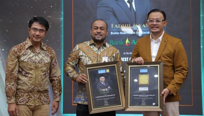 Bank Aceh Syariah Sabet Penghargaan Nasional, Fadhil Ilyas Dinobatkan sebagai Best CEO Syariah 2026