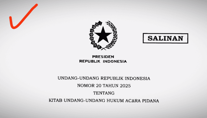 Indonesia Resmi Berlakukan KUHP dan KUHAP Baru, Babak Baru Penegakan Hukum Nasional