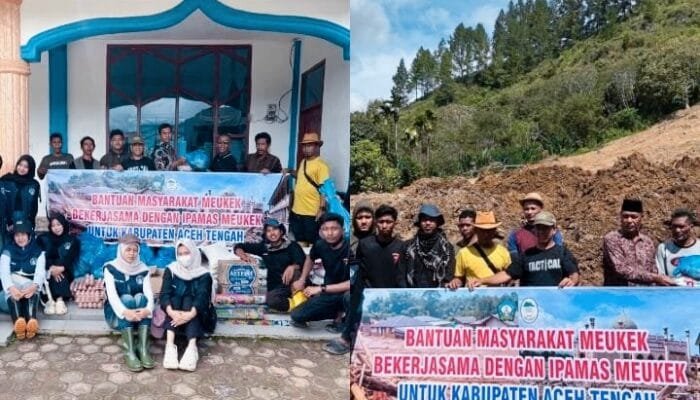 IPAMAS Meukek Salurkan Bantuan Banjir ke Aceh Tengah