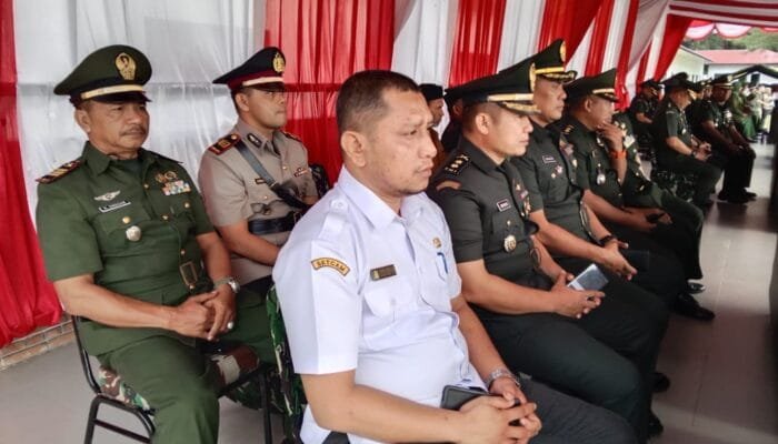 Wakili Bupati Aceh Besar, Makmun Hadiri Penutupan Pendidikan Tamtama Infanteri TNI AD di Rindam IM
