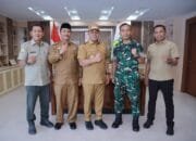 Perkuat Kemitraan TNI–Pemda, Danyonif 117/KY Temui Bupati Aceh Besar