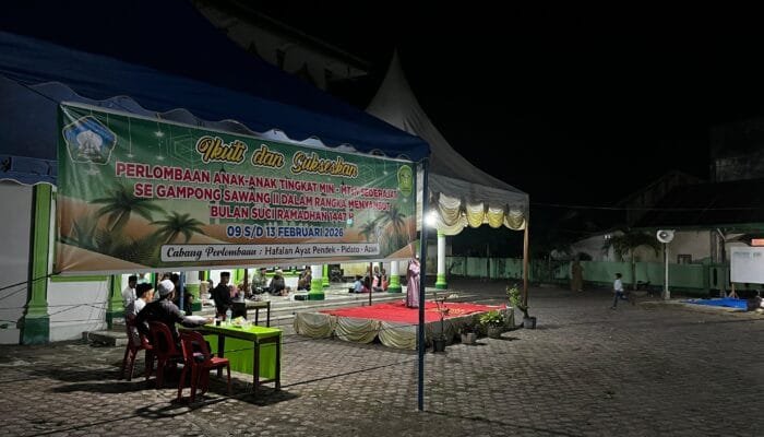 Desa Sawang II Gelar Festival Anak Saleh