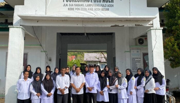 Plt Kadis Kesehatan Aceh Besar Tinjau Puskesmas Pulo Aceh