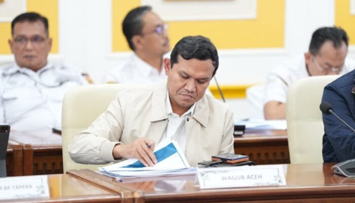 Wagub Fadhlullah Hadiri Rakor Kemendagri, Aceh Siap Sukseskan Program 3 Juta Rumah