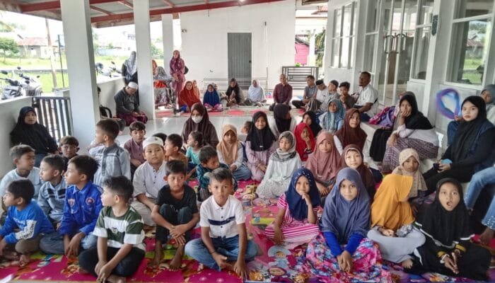 Mahasiswa KKN Universitas Abulyatama Gelar Leu Ue Islamic Festival di Gampong Leu Ue