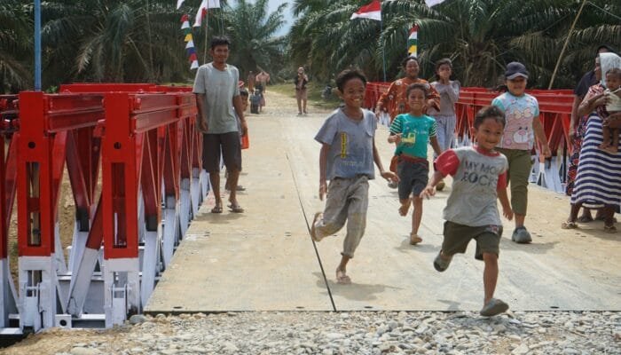 TNI Bangun 35 Jembatan Bailey melalui Program Jembatan Garuda