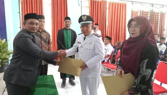 Lama Tertunda, Akhirnya Camat Darul Imarah Lantik Lukfandi sebagai Keuchik Lam Bheu