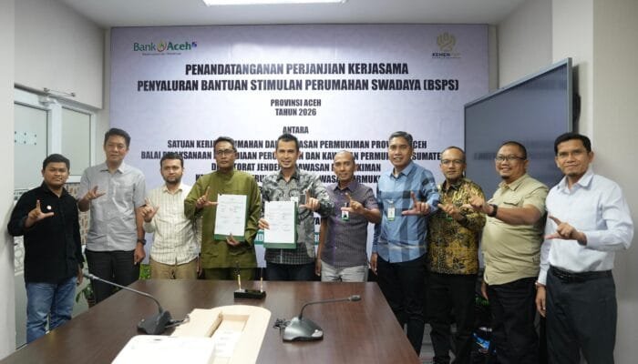 Bank Aceh Kembali Dipercaya Jadi Bank Penyalur Bantuan Program BSPS Tahun 2026