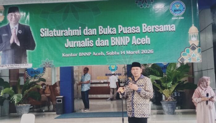 Kepala BNNP Aceh: Kontribusi Awak Media Sangat Berarti