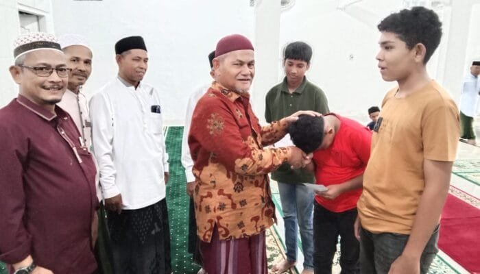 Semarak Nuzulul Qur’an di Leu Ue, Warga Gelar Kenduri dan Santuni Anak Yatim