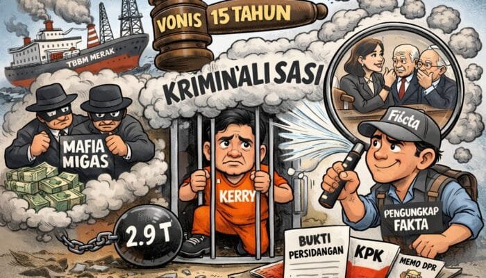 Menepis Tudingan Kriminalisasi dalam Kasus Kerry