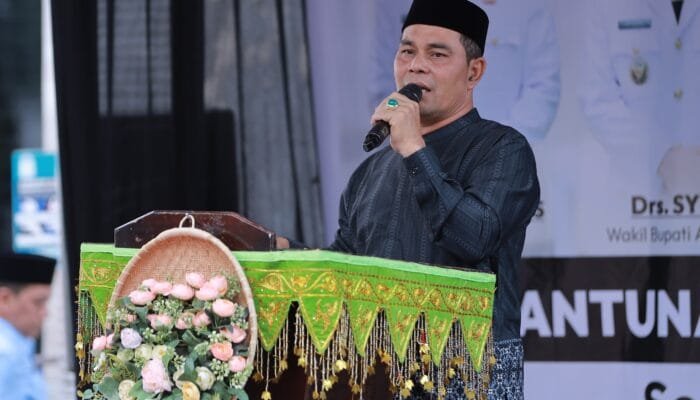 Syech Muharram: Uang Jajan Lebaran Anak Yatim Sudah Ditransfer ke Rekening Penerima