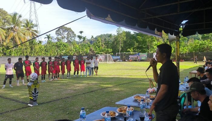 Turnamen Pemuda Cup Lhok Aman Resmi Dimulai, 51 Tim Ramaikan Ajang Mini Soccer