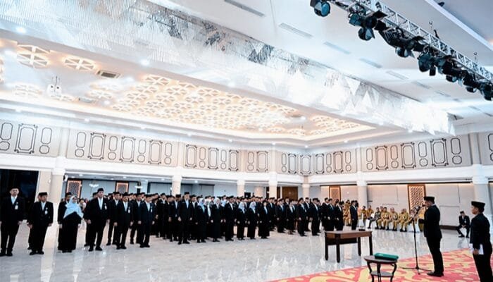 Gubernur Bobby Nasution Lantik 308 Pejabat Pemprov Sumut