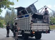 Satpol PP-WH Banda Aceh Sita Lapak PKL Terlantar