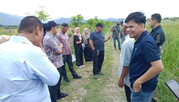 Farhan AP Pimpin Verifikasi Lahan Calon Ibu Kota Aceh Raya di Reuleut