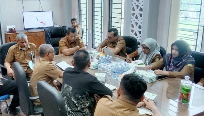 Sekda Aceh Besar Pimpin Pembahasan Terkait Penetapan Standar Harga Satuan Tahun Anggaran 2027