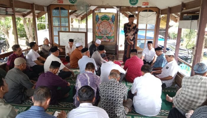 Syukri A Jalil Tekankan Pentingnya Silaturahmi dalam Halal Bihalal Formancam Aceh Besar di Balee Arba’in