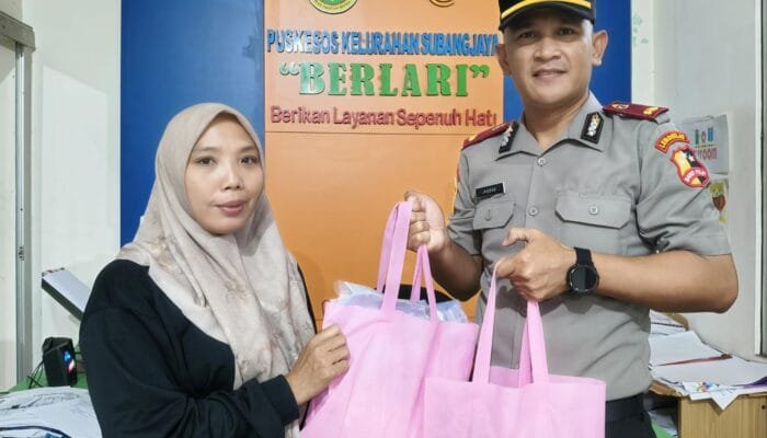 Siswa Setukpa Lemdiklat Polri Angkatan 55 Gelar Baksos di Sukabumi