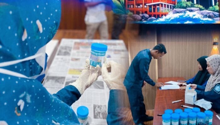 BNN Periksa Urine Pegawai BPK Wilayah Aceh