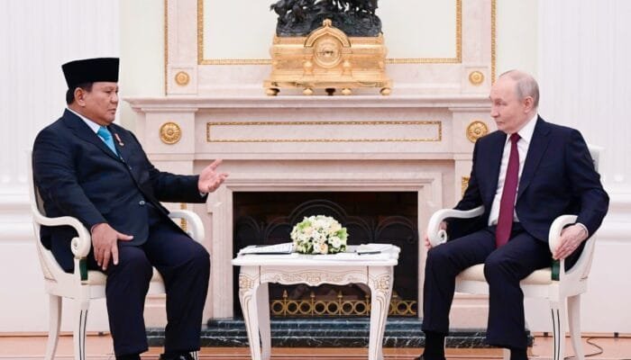 Prabowo Temui Presiden Putin: Saya Juga Datang untuk Konsultasi