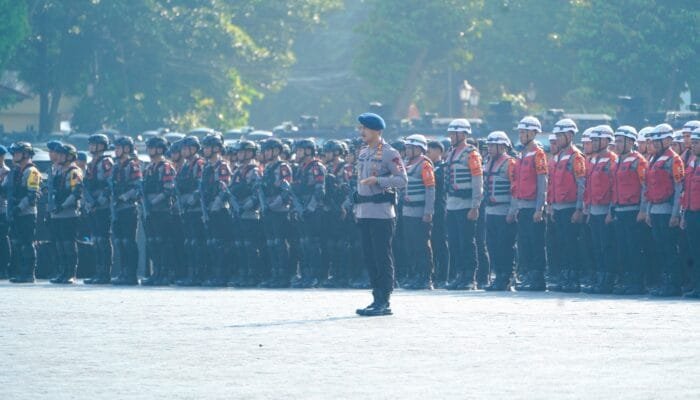 Jelang May Day 2026, Korbrimob Gelar Apel Siaga Antisipasi Potensi Kerawanan