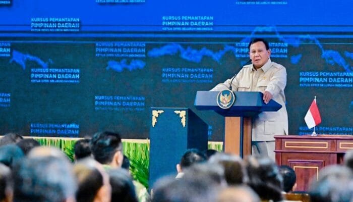 Presiden Prabowo Ajak DPRD Perkuat Peran untuk Indonesia Emas 2045