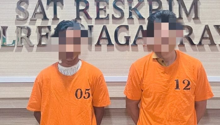Dua Pencuri Sawit Ditangkap, Hasil Curian Disembunyikan di Semak-semak