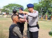 Kapolda Aceh Pimpin Pembaretan 30 Bintara Remaja Satbrimob Polda Aceh