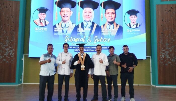 Inisiator Pemekaran Aceh Raya Dikukuhkan Jadi Guru Besar USK