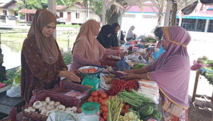 Jelang Idul Adha, Pedagang Pasar Mini Gampong Leu Ue Dapat Suntikan Modal Usaha dari BUMDesma Darul Imarah