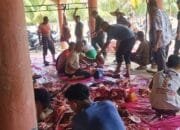 Warga Gampong Keulilee Sembelih Empat Sapi dan Satu Domba