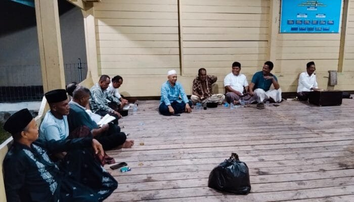 Perkuat Akhlak dan Etika Pelayanan, Aparatur Gampong di Pulo Aceh Ikuti Pengajian Rutin