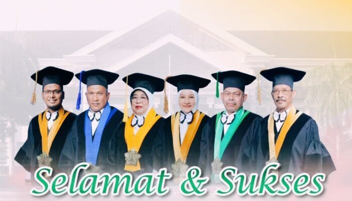 USK Kukuhkan Enam Guru Besar, Diminta Jadi Penerang Masyarakat
