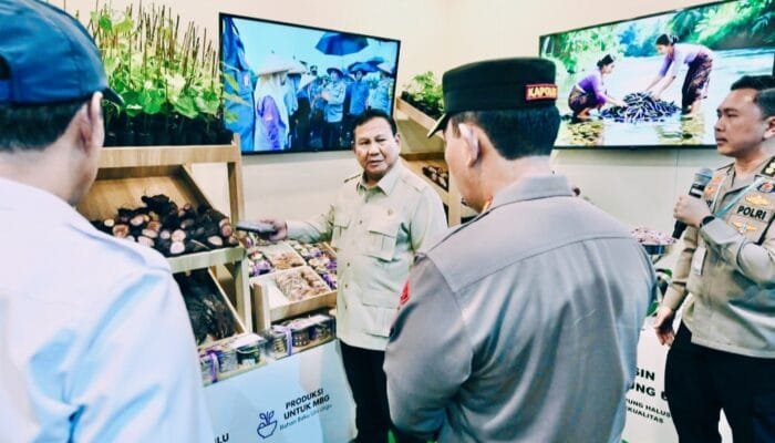 Prabowo Apresiasi Terobosan Pangan dan Energi Saat Launching SPPG Polri 2026