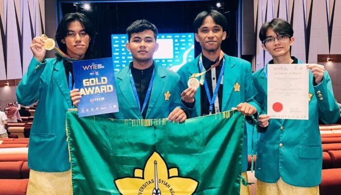 Tim Mahasiswa Informatika Universitas Syiah Kuala Raih Gold Award di Ajang Internasional