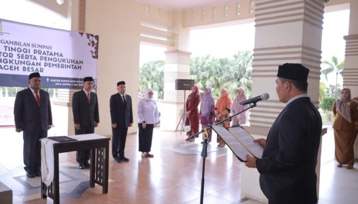 Syech Muharram Minta Pejabat Baru Tingkatkan Kinerja dan Pelayanan Publik