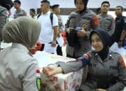Polda Aceh Kumpulkan 92 Kantong Darah Sambut Hari Bhayangkara ke-80